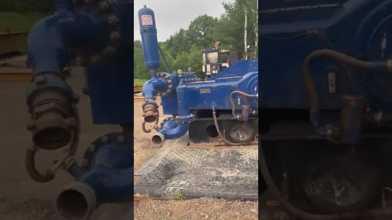 2018 American Augers P-750 Mud Pump - Equipment Demonstration