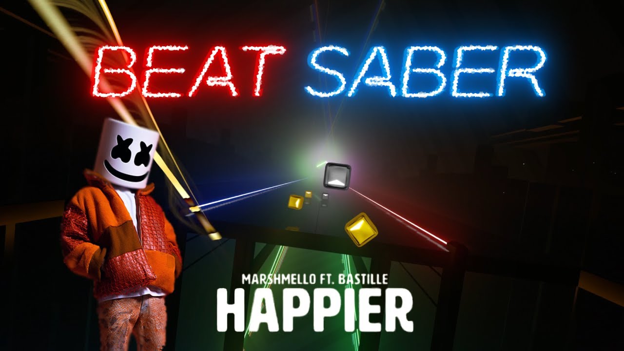 Beat Saber - Happier (Marshmello feat. Bastille) #beatsaber