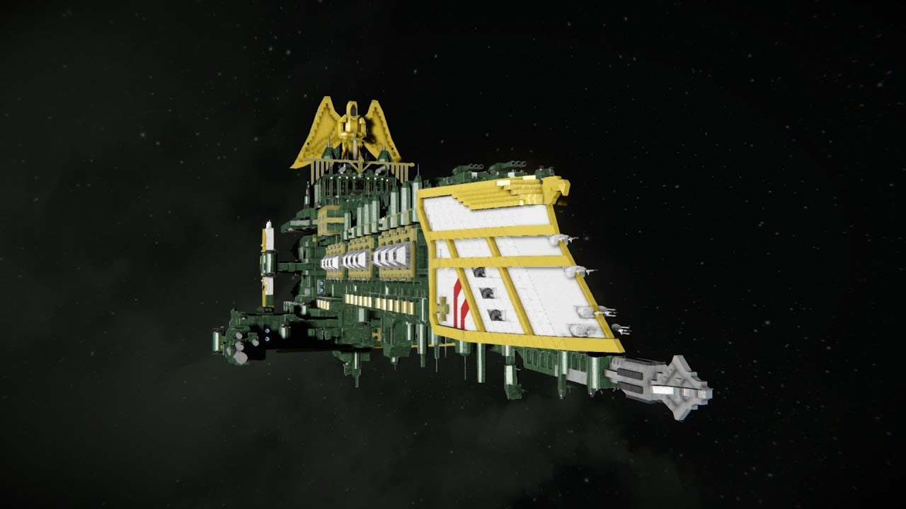 Space Engineers - Warhammer 40k Retribution-Class Battleship 