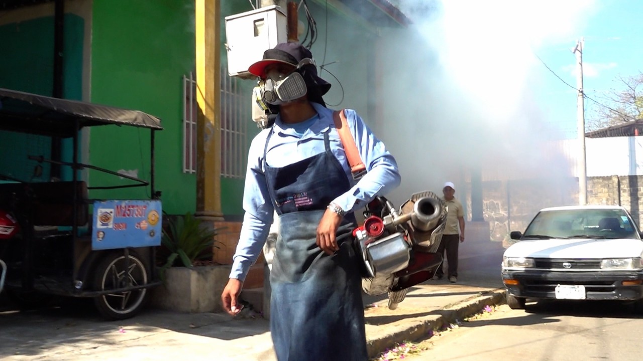Brigadistas visitan hogares para reducir riesgo de dengue en el barrio Altagracia Sur
