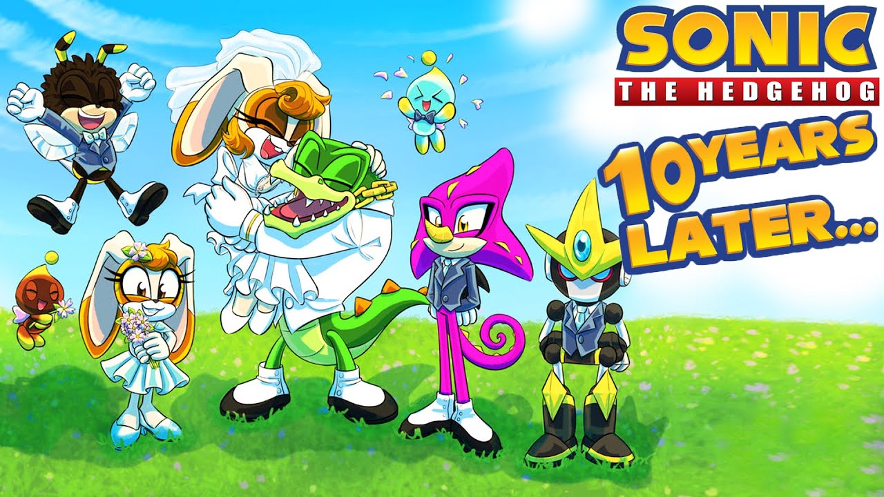 Team Chaotix: Свадебное фото — сборник комиксов Sonic 10 Years Later