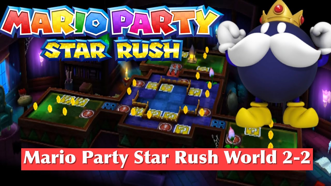Let’s Play Mario Party Star Rush: Toad Scramble: World 2-2