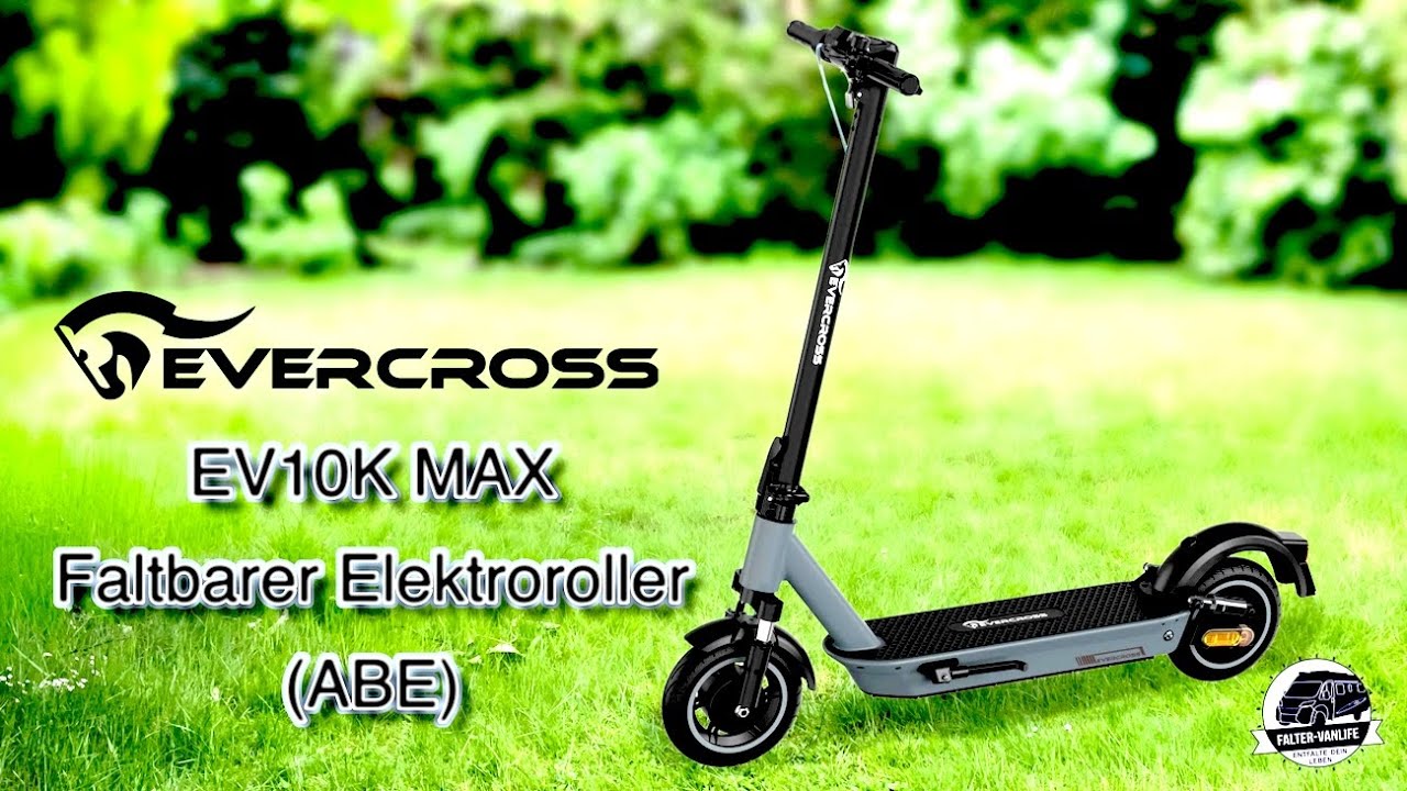 Preiswerter, stabiler, zuverlässiger Escooter - Evercross EV10K