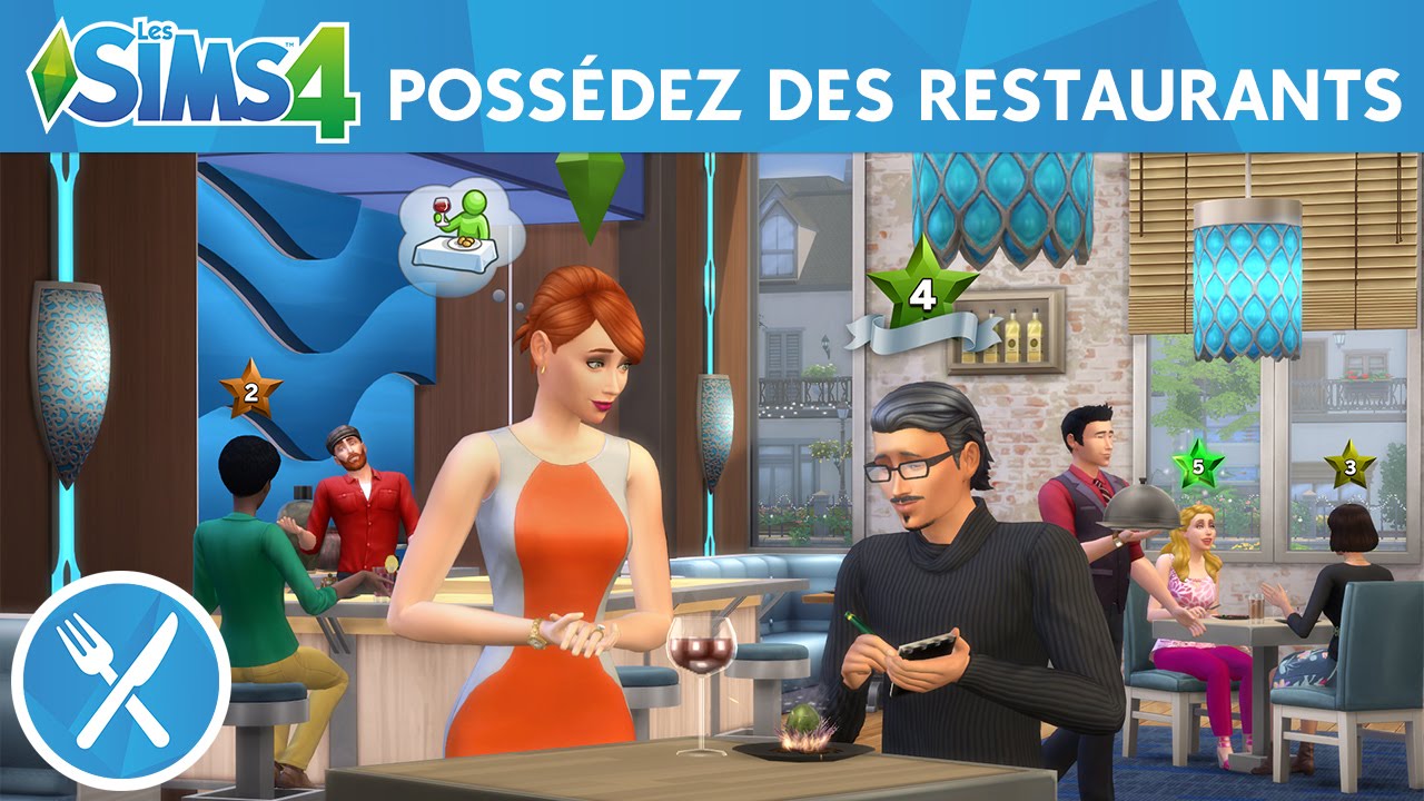 Les Sims 4 Au Restaurant : bande-annonce officielle Gérez votre restaurant
