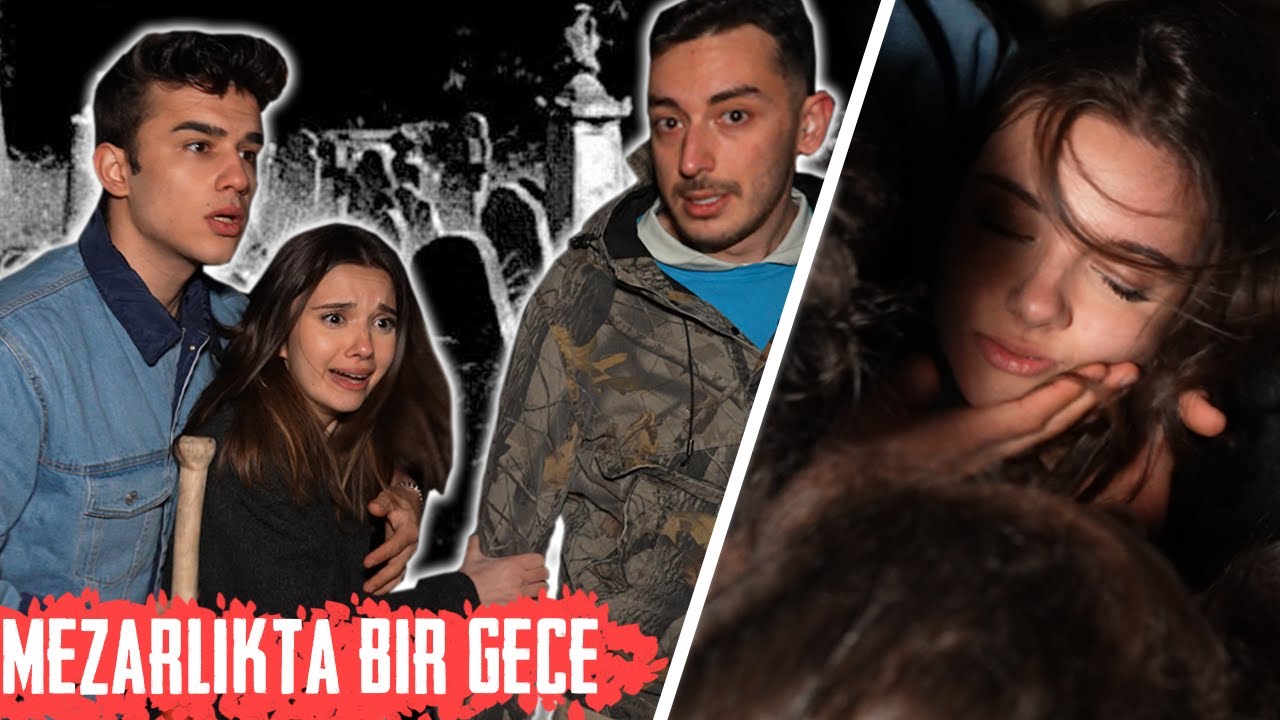 GECE GİZLİCE MEZARLIKTA KALMAK! (SILA BAYILDI) @siladundar1 @merteren1  #24Saat