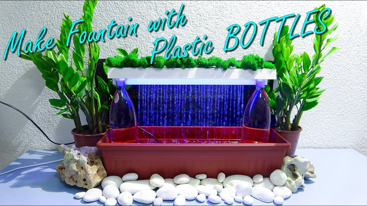 How to make fountain with plastic bottle very easy