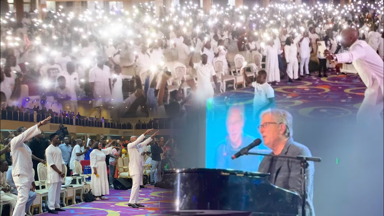 Don Moen Leads Ghana In Worship At Potters City🙏🏾Pstor Sarkodie,Moses Bliss,MOG Spirit Filled Moment