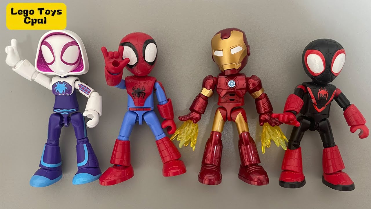 LEGO Spider-Man | Ironman  | Miles Morales | Spider Gwen | Blokees | Unofficial Lego Minifigures