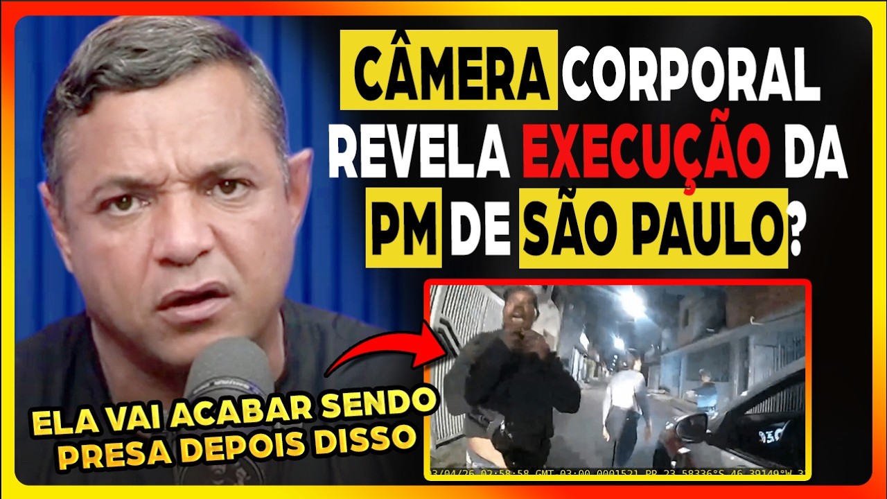 PM que M4T0U mulher na ZONA LESTE tem C&Acirc;MERA CORPORAL revelada e CAUSA REVOLTA | Fala Glauber