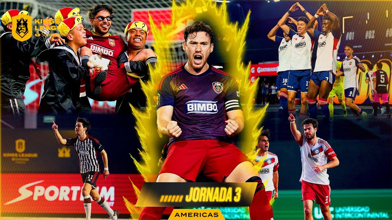 RESUMEN de TODA la JORNADA 3 de la Kings League Santander Americas por Chris Kings