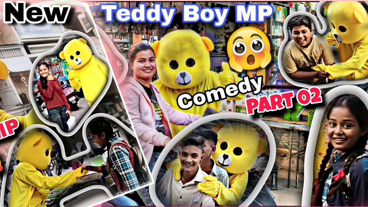 Teddy bear funny video 🤣😁 Cute Reactions 🤩 @teddyboy_mp 