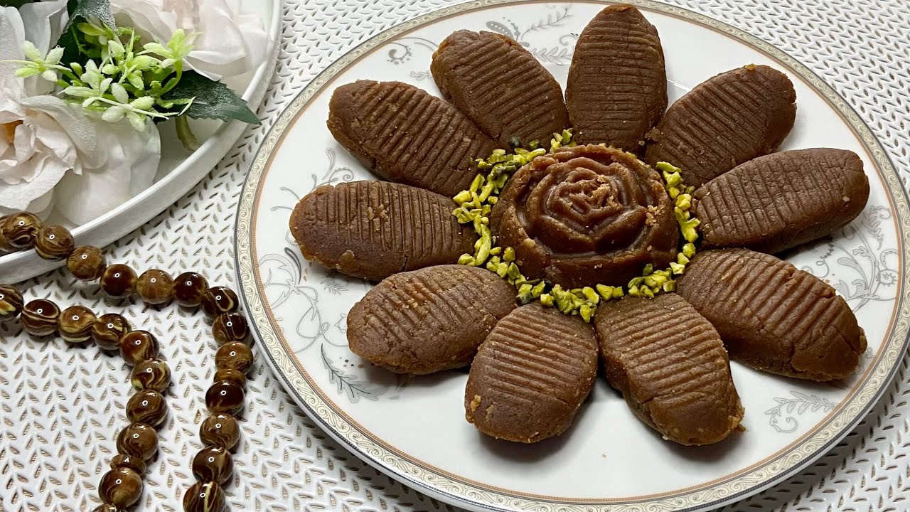 Halva sa Pekmezom - mjere na ča&scaron;u | Wheat flour Halwa with Traditional Syrup | Mehlhalwa mit Sirup