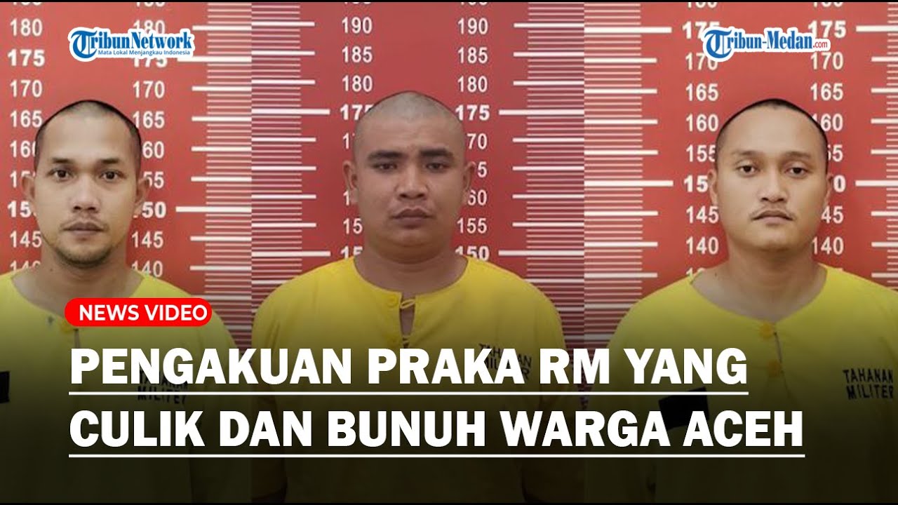PENGAKUAN Praka RM Paspampres Jokowi yang Culik dan Bunuh Imam Masykur, Niat Keji Sasar Warga Aceh