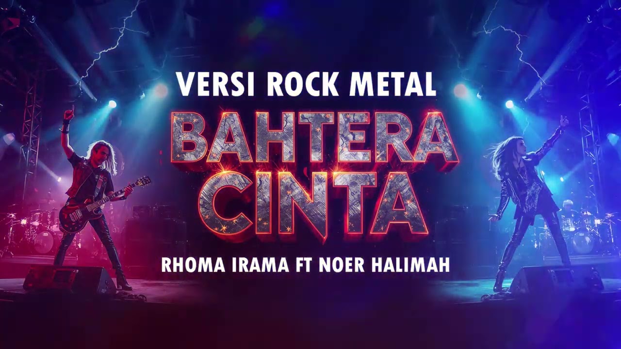 COVER BAHTERA CINTA - H. RHOMA IRAMA & NOER HALIMAH - VERSI ROCK METAL MUSIK MILENIAL