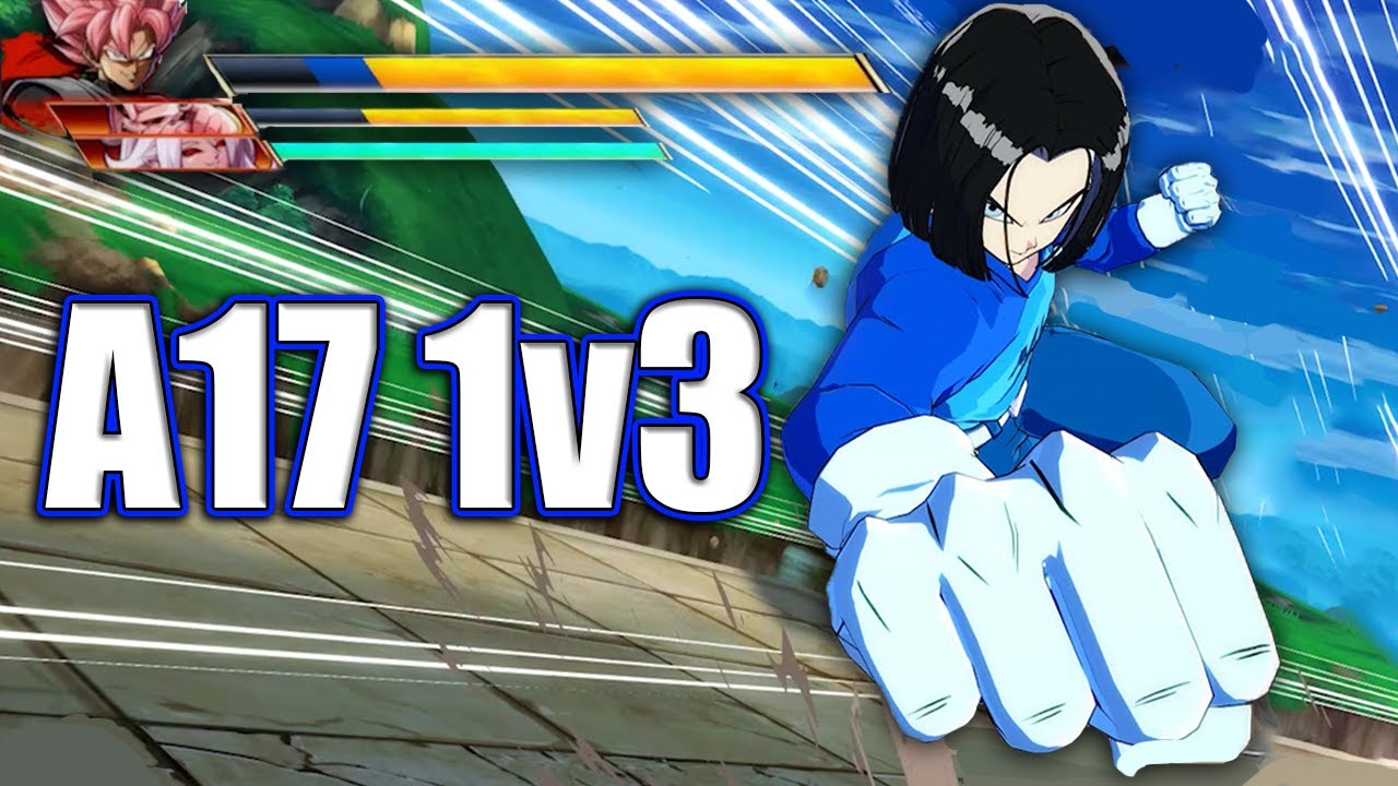 Hype 1v3 Runback With Android 17!! ▰ [DBFZ CLIP]