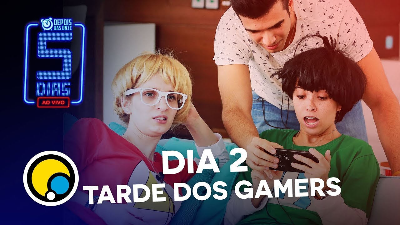 Batata e Pereba fazem gameplay com Gelli Clash #5DiasAoVivo - Depois das Onze