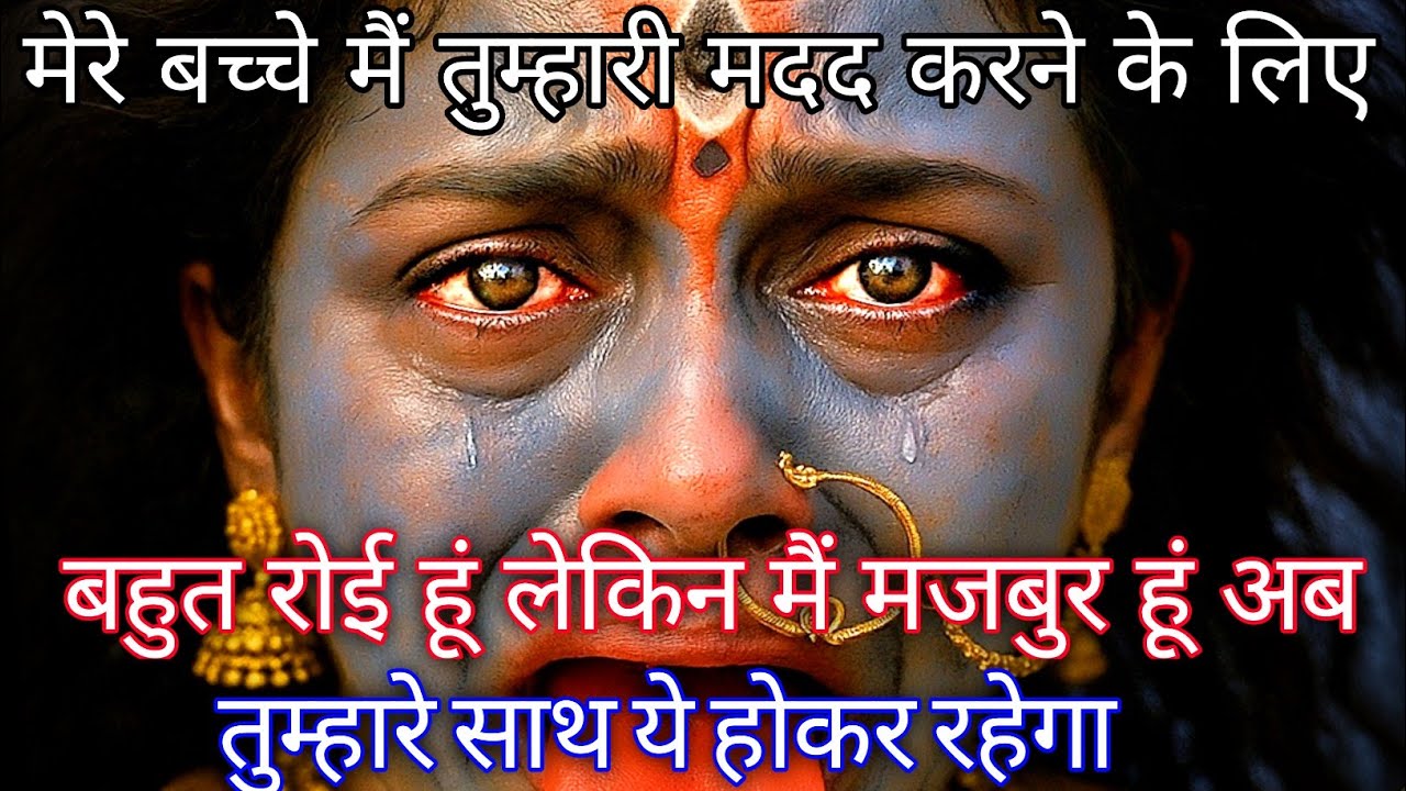 888🕉️ Mahakali ka sandesh 🕉️मेरे बच्चे मैं तुम्हारी मदद करने के लिए बहुत रोई हूं लेकिन मैं मजब