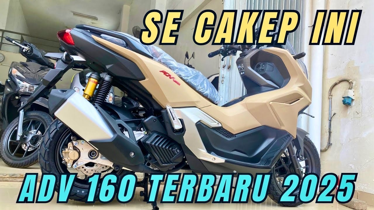 HONDA ADV 160 TERBARU 2025 MATTE BROWN MEWAG ELEGAN ‼️