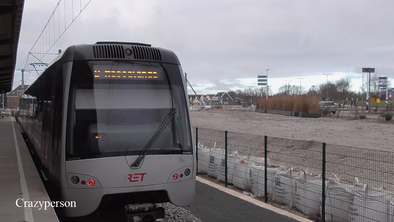 Metro Schiedam - Hoek van Holland Rotterdam, Hoekse Lijn (winter)