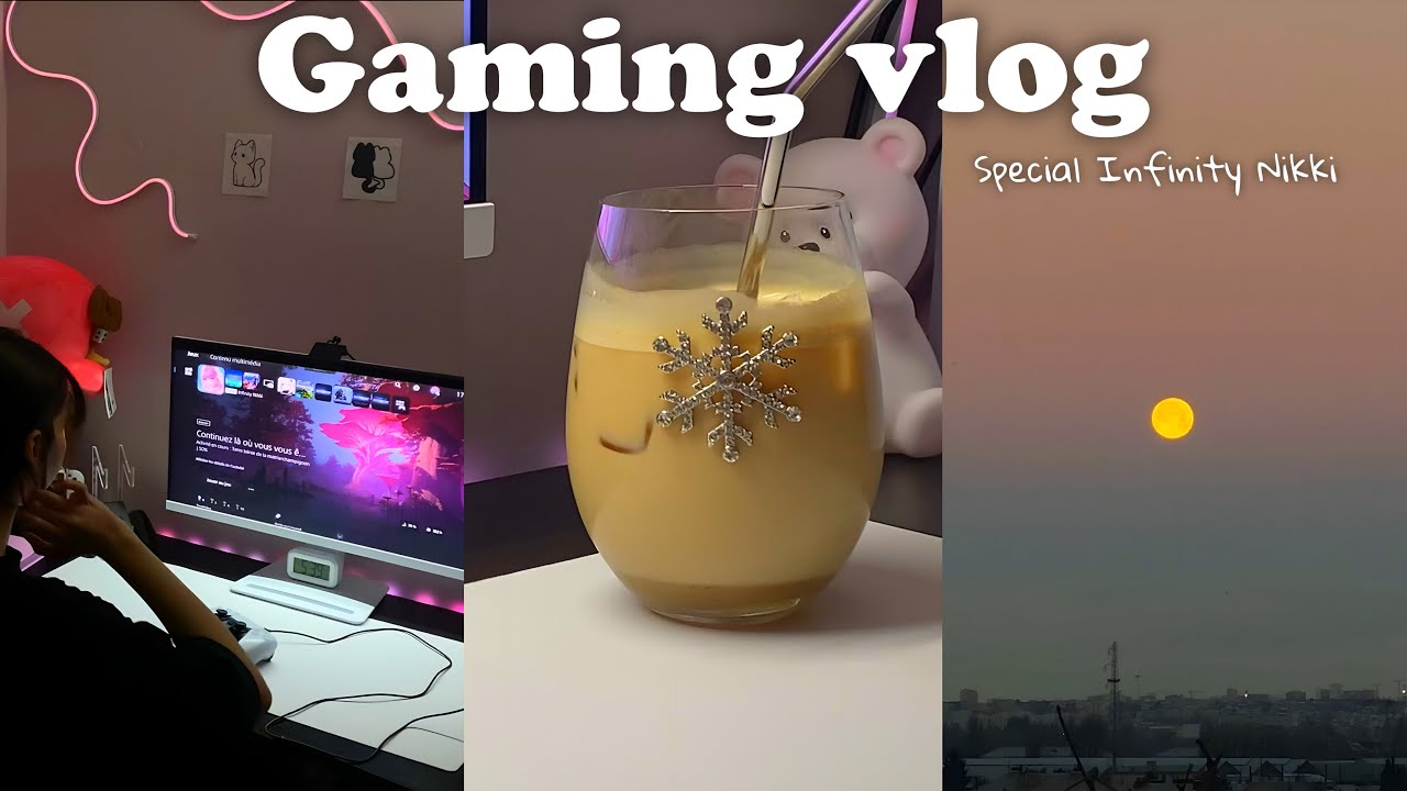 Winter Gaming Vlog 🎮❄️ | Exploring Infinity Nikki 2.0