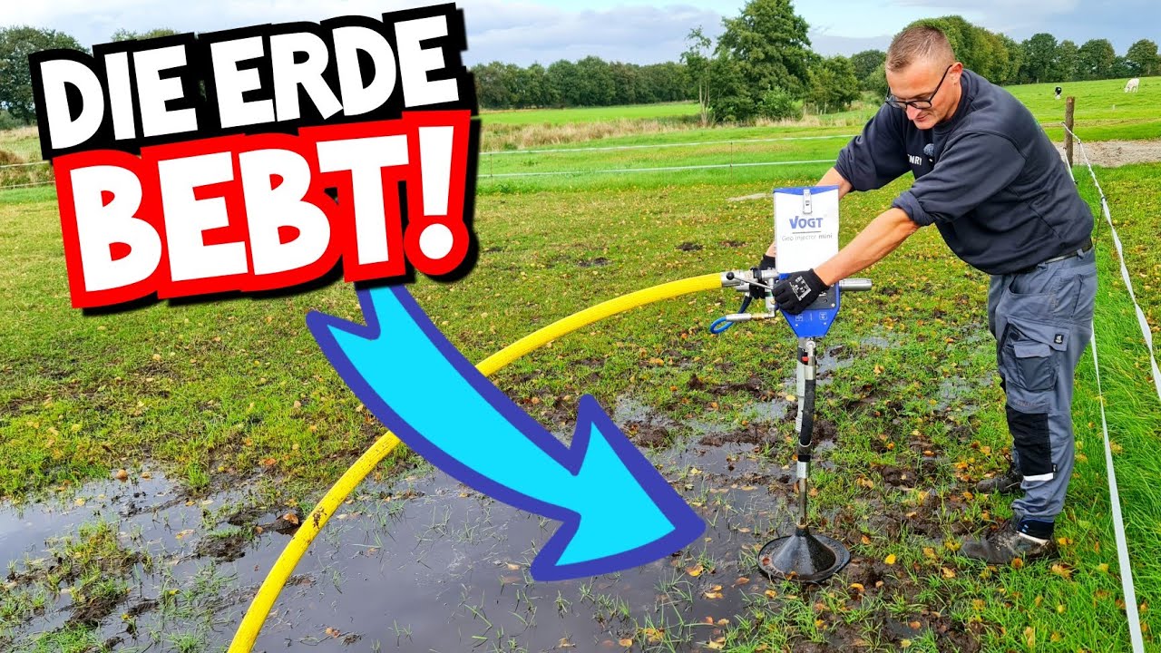 ENTWÄSSERUNG mal anders... | Bodenbelüftung mit 4200 Liter DRUCKLUFT! | Mr. Moto