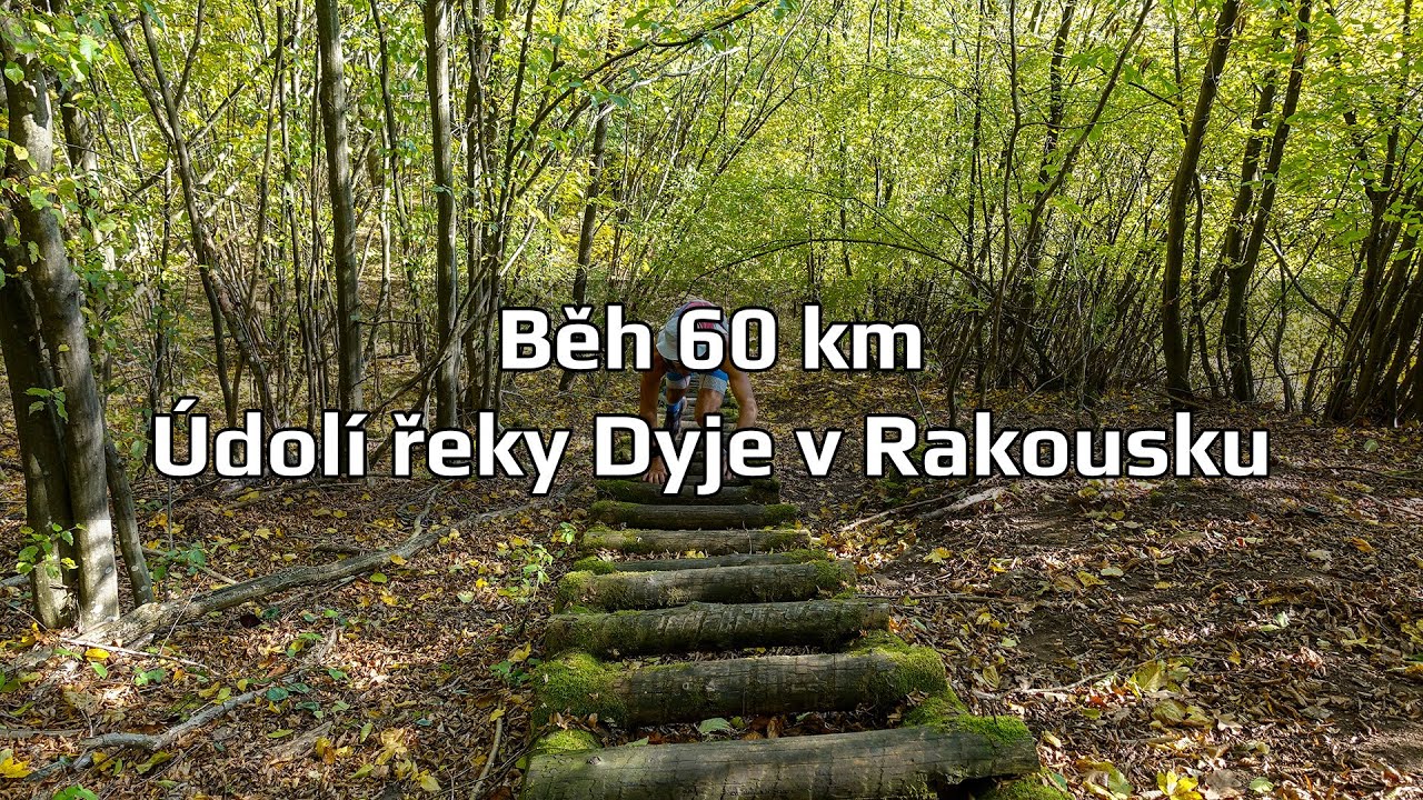 Běh 60 km: Podzimní údolí Dyje v Rakousku