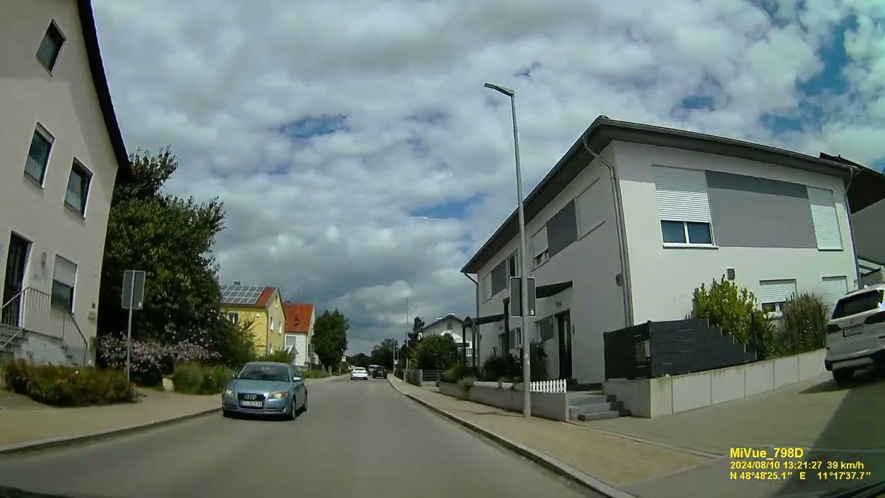 D: Gemeinde Buxheim. Landkreis Eichstätt. Ortsdurchfahrt. August 2024