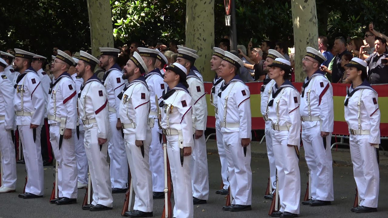 Acto Militar en el Cuartel General de la Armada  en Madrid (Festividad de la Virgen del Carmen 2023)