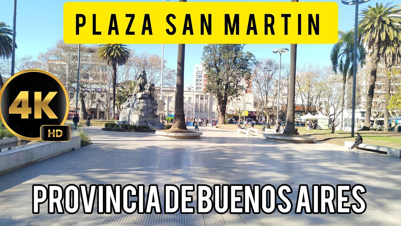 Recorriendo el  centro de General San Martín buenos aires
