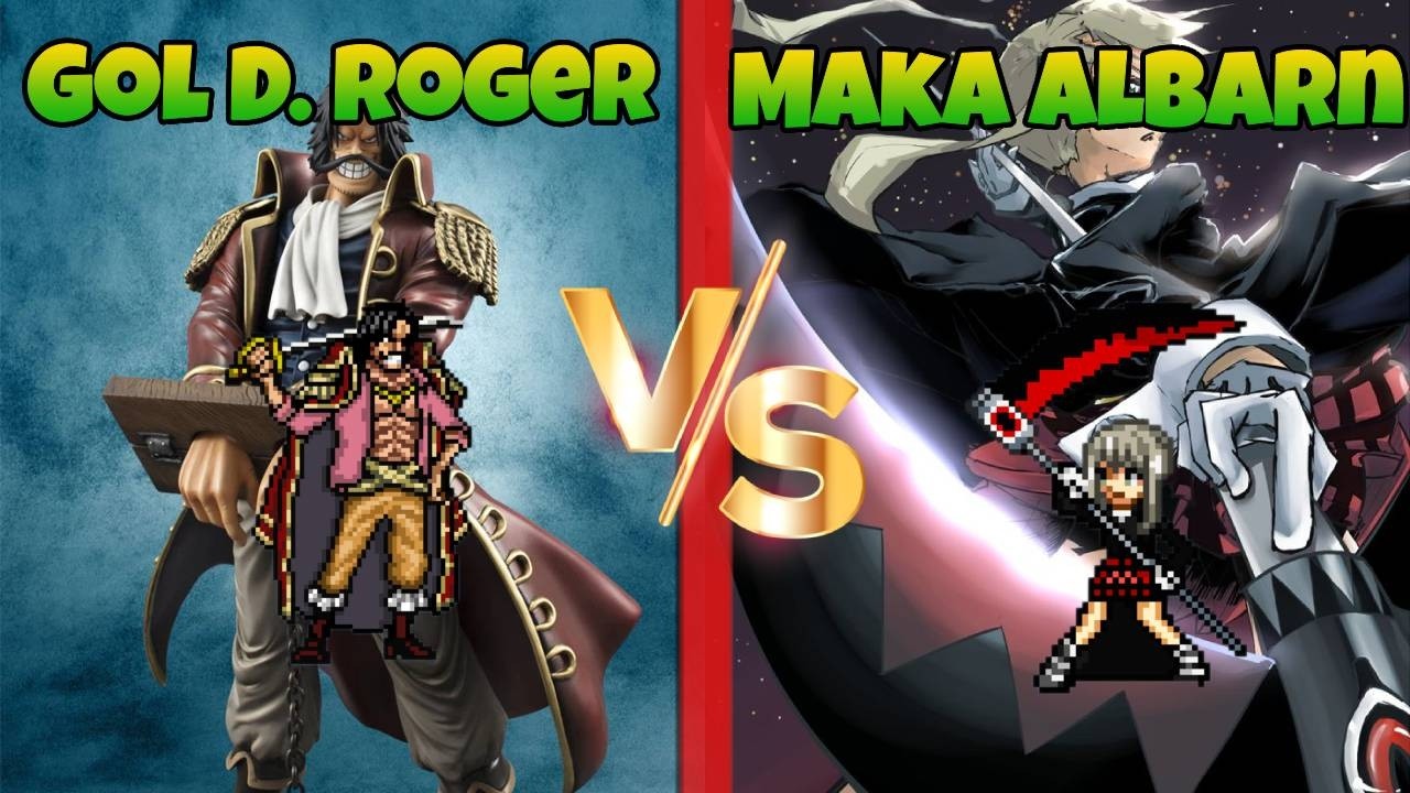 Jump Force MUGEN Gol D. Roger vs Maka Albarn
