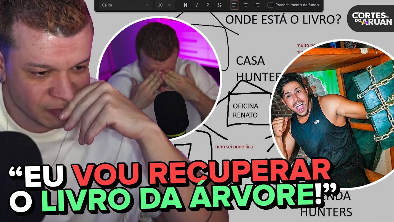 🚨 O QUE O ARUAN VAI FAZER PARA RECUPERAR O LIVRO DA LENDA ÁRVORE? - Cortes do Aruan