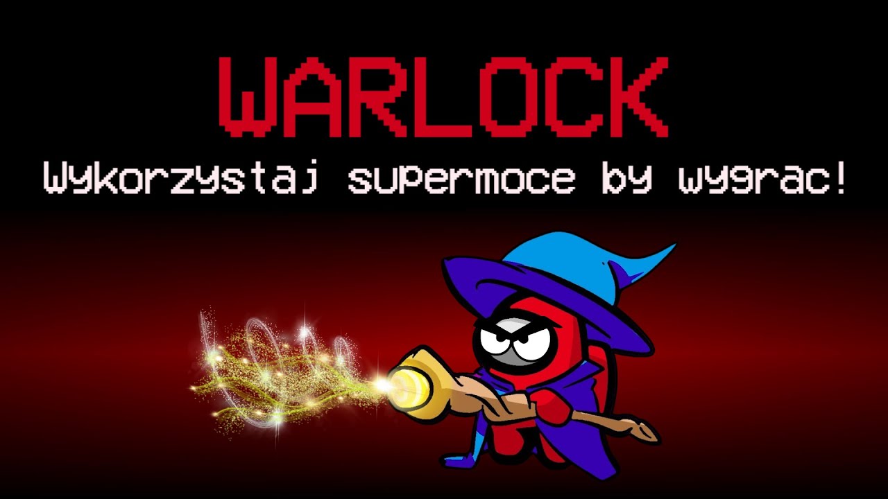 WYKONAŁ SZTUCZKĘ jako WARLOCK w AMONG US!