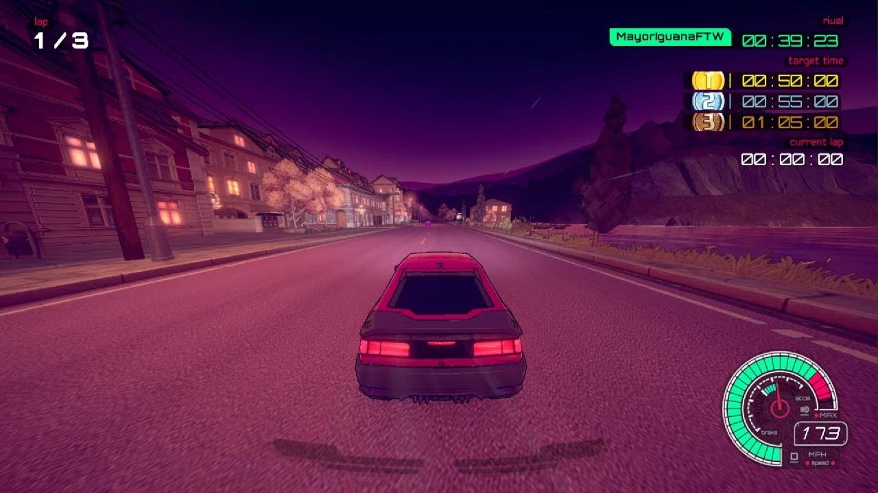 Inertial Drift: Lakeside Loop Best Time (00:39:01)