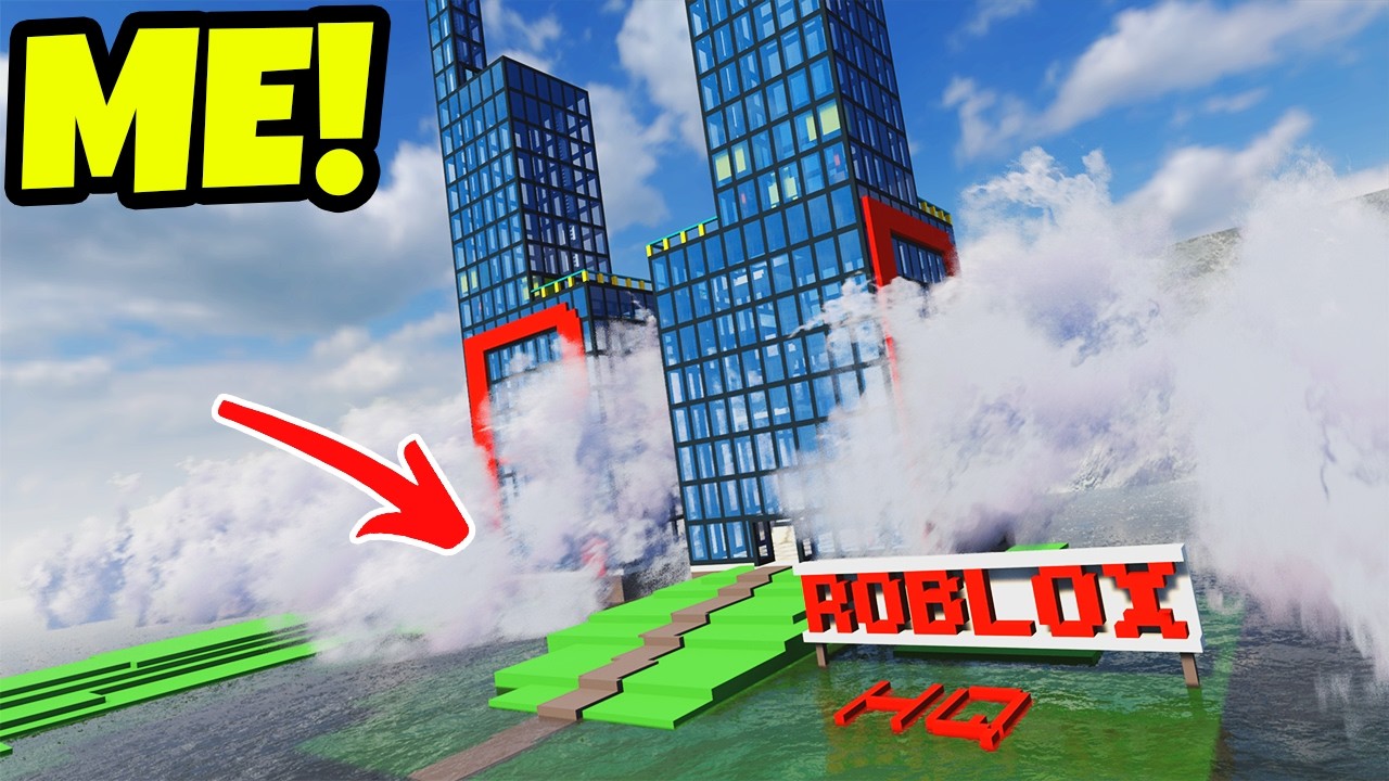 СТИХИЙНЫЕ БЕДСТВИЯ против ROBLOX CITY: Разрушение!
