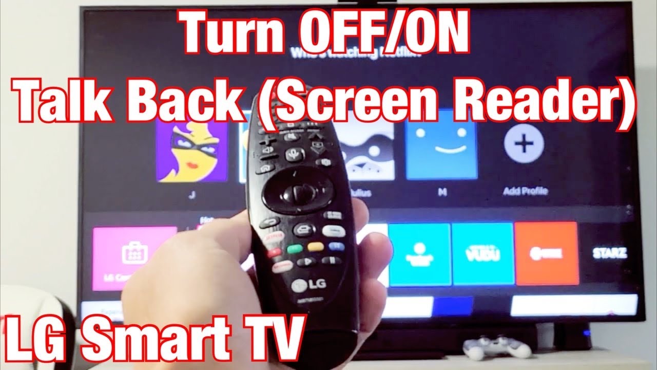 LG Smart TV: как включить/выключить функцию Talk Back (экранный диктор, голосовой помощник, аудио...