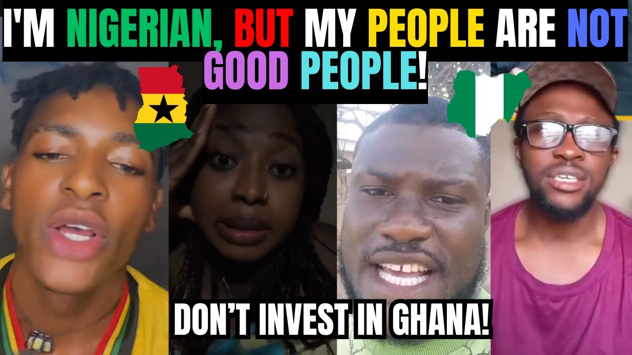 🇬🇭🇳🇬 I'M NIGERIAN, BUT MY PEOPLE ARE NOT GOOD PEOPLE | NIGERIANS SHARE GHANA EXPERIENCES | Kamma Dyn