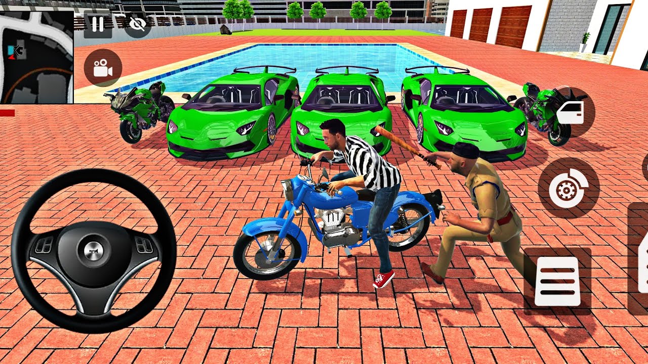 🎀Indian Thift Auto Simulator🎮Modify Thar Purchase Franklin Drive in Road🛣️Game🎮#gta