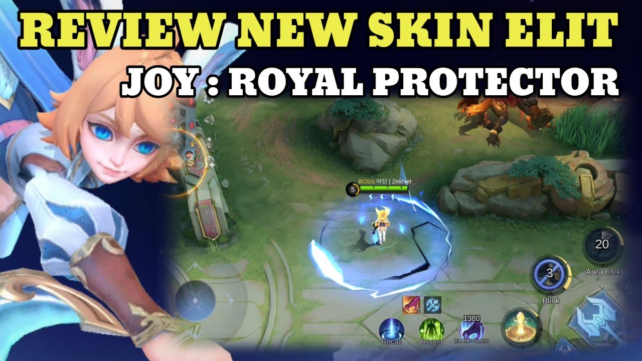 REVIEW SKIN ELIT JOY TERBARU INI : ROYAL PROTECTOR | MLBB