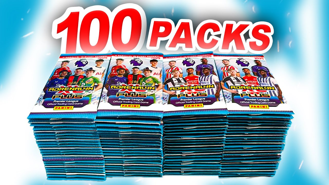 OPENING 100 PACKS OF ADRENALYN XL PLUS 2025!! (INSANE Numbered Card Pulled!)