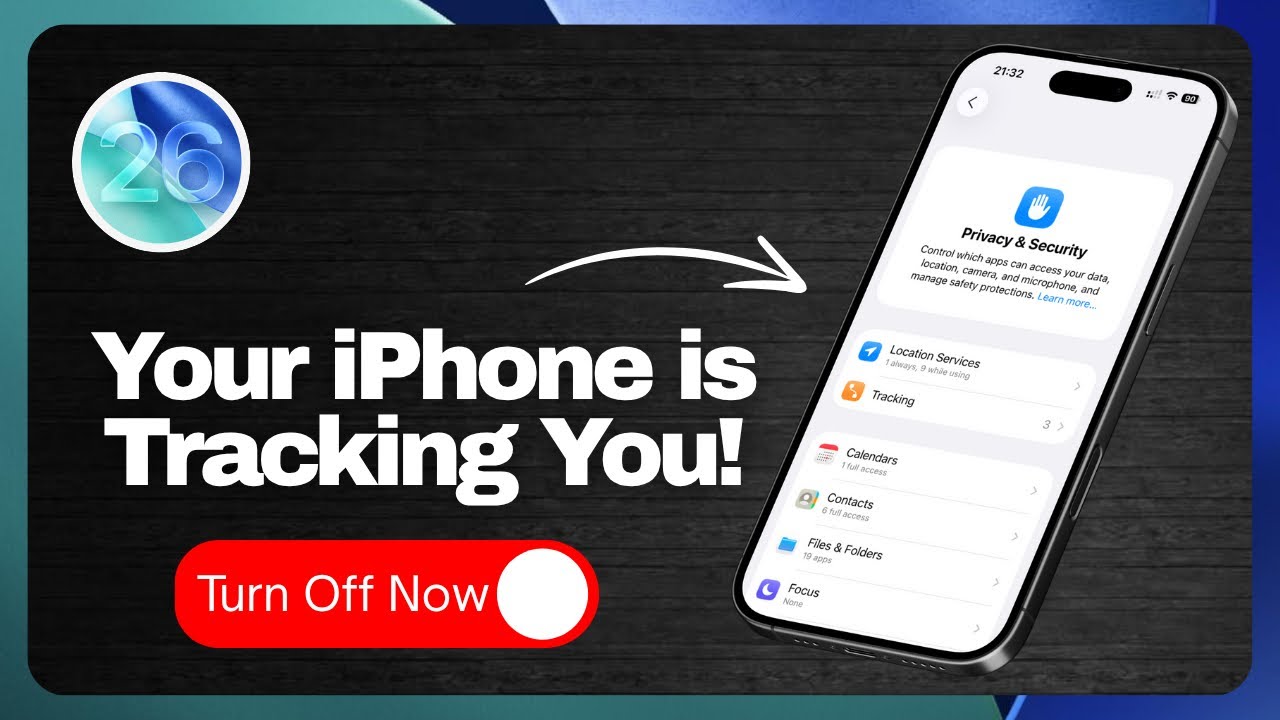 Your iPhone is Tracking You And Listening - TURN THIS OFF NOW!!