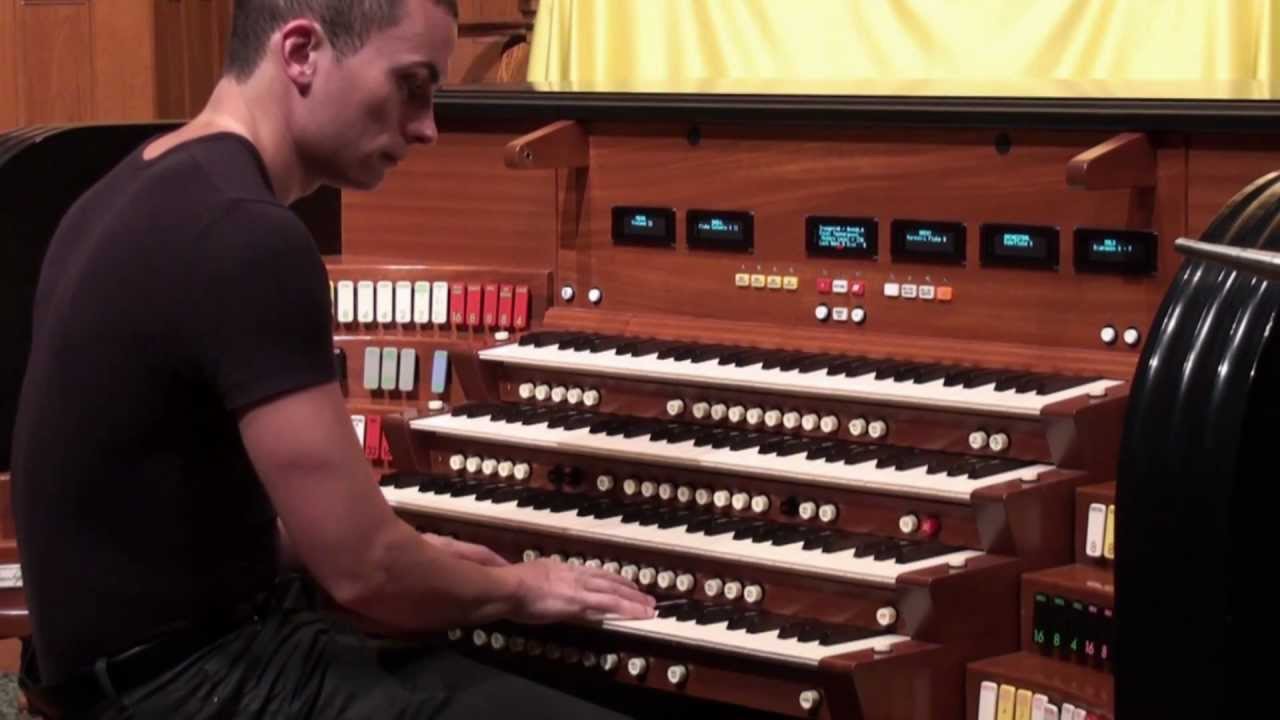 Cameron Carpenter Demonstrates M&O Opus 4 - Pt. 1 (Orchestral)