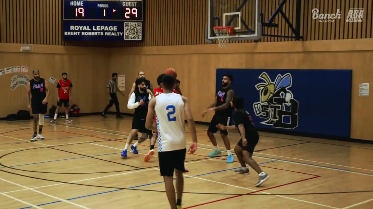 2026 Surrey Winter Friday Rec League - P.W.A vs Rim Reapers - Roundball BC Basketball League