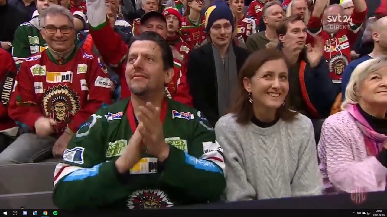 Frölunda vinner CHL 2019 3 CHL Titelen i Historien
