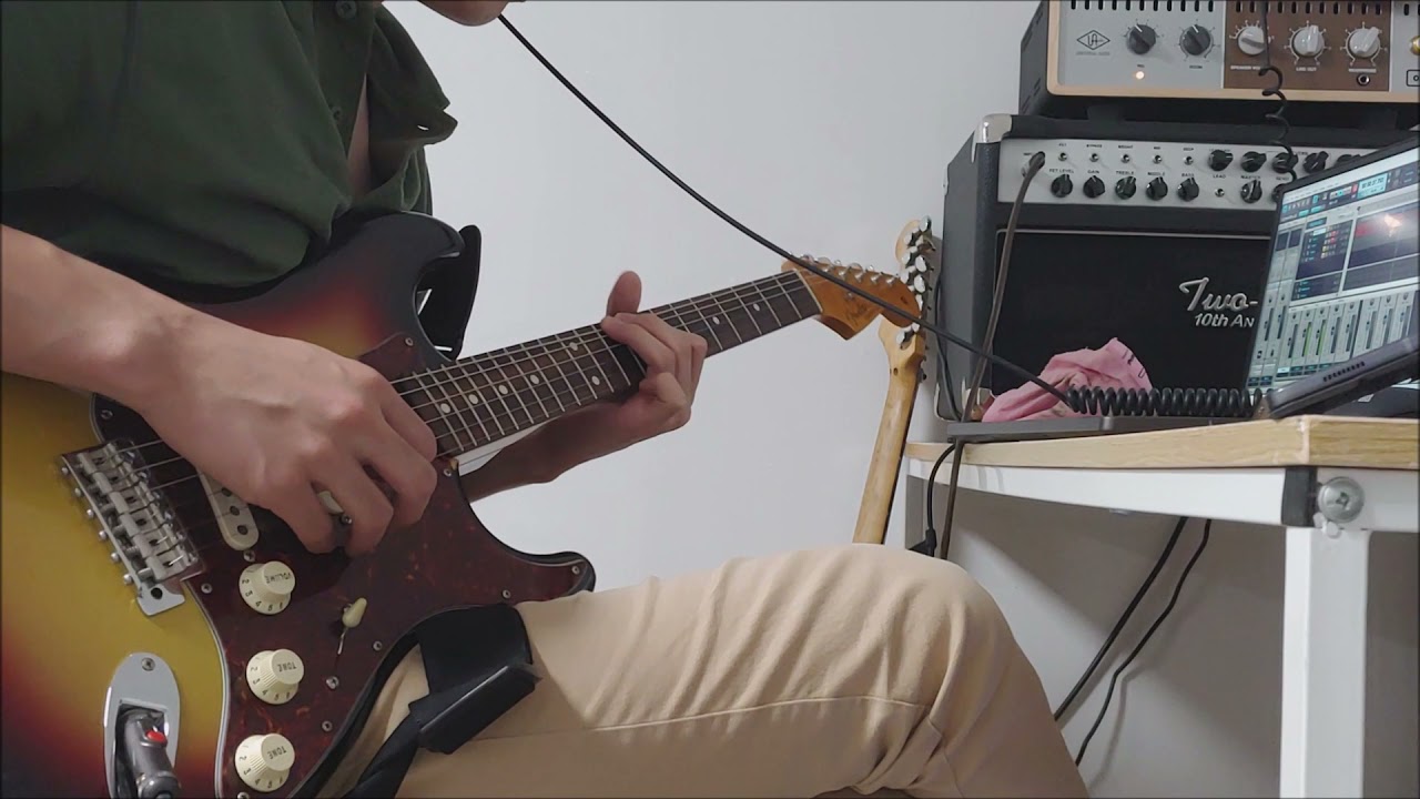 John Mayer - Belief Intro guitar cover (LA Live, Where the Light Is)