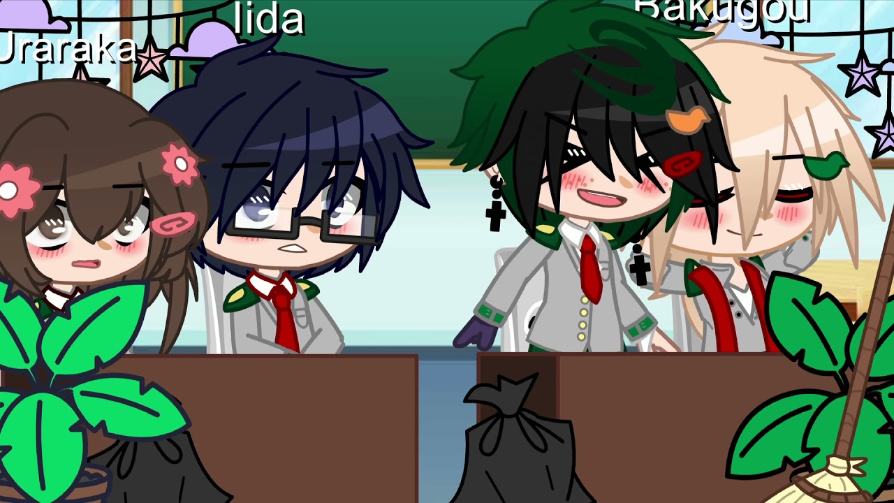 Partners in crime||Gacha Club||Meme||Bakudeku||Original||bkdk Traitor AU||Mha/Bnha