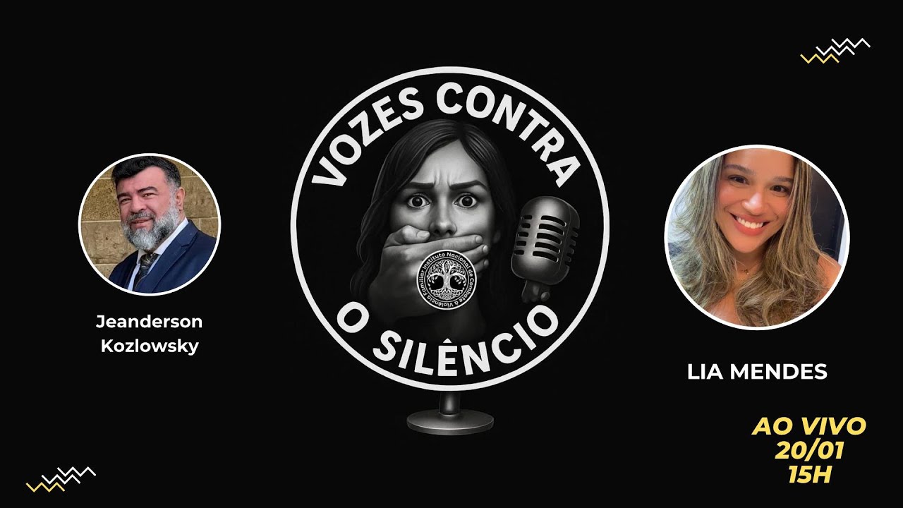 Transmissão ao vivo de Vozes Contra o Silêncio