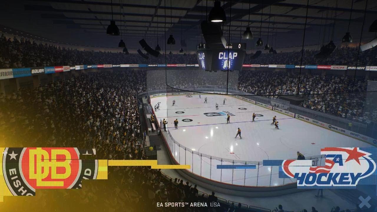 NHL 26 women hockey 🏒  team usa 🇺🇸 vs team Germany 🇩🇪 