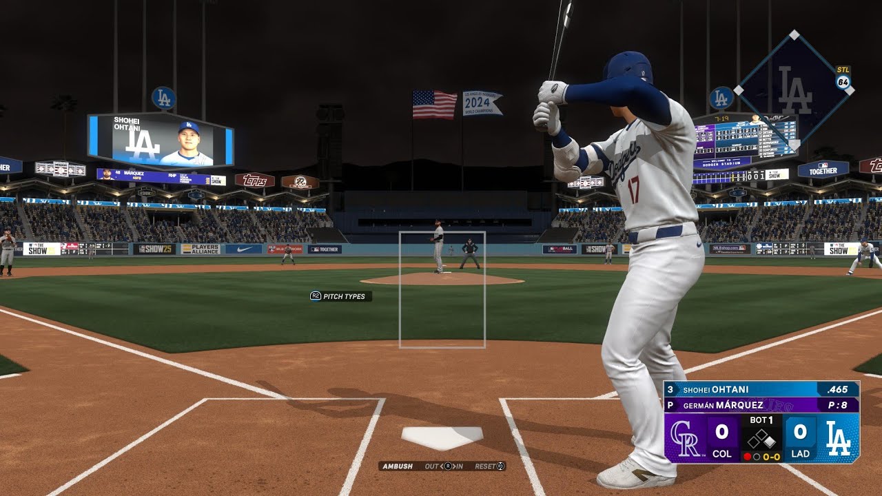 Shohei Ohtani hits FOUR home runs in a single game. MLB The Show 25 (PS5)
