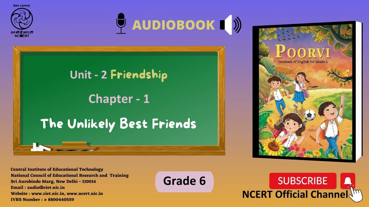 Unit 2 Friendship  Chapter 1 The Unlikely Best Friends