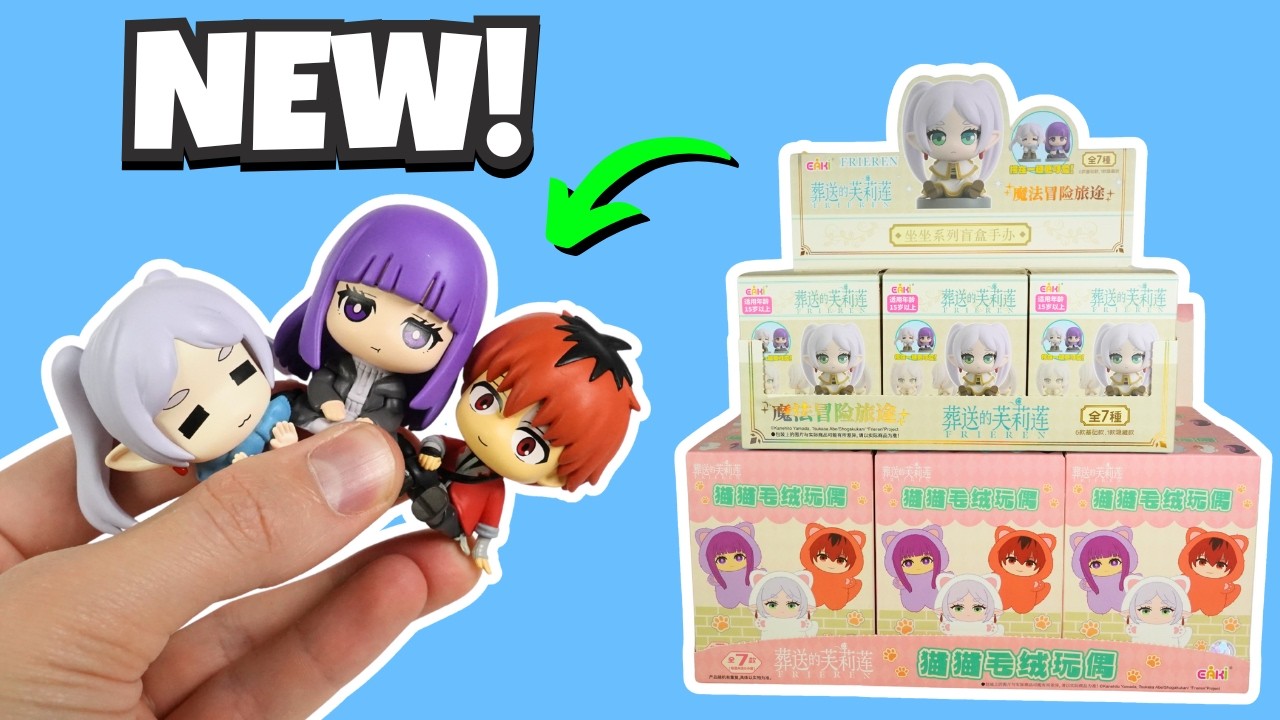 Opening 2 Cases of Frieren Mystery Figures!